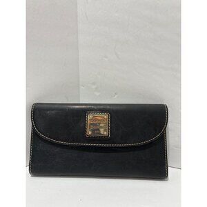 Dooney & Bourke Wallet women black leather wallet and checkbook